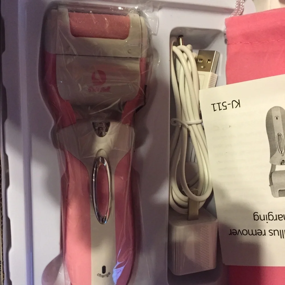 Pedi roller rechargeable USB wet/dry new in box